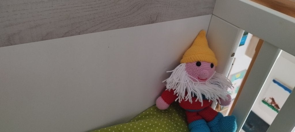 Babybedje 60 x 120, Kinderen en Baby's, Babywiegjes en Ledikanten, Ophalen, Gebruikt, Ledikant