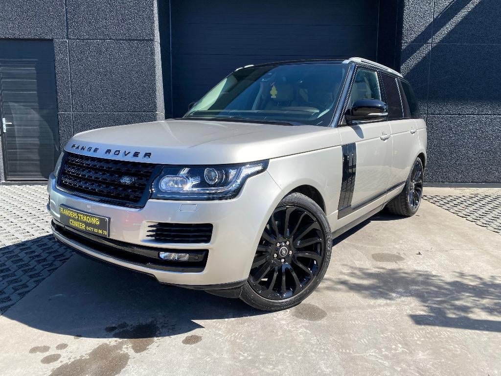 land rover range rover vogue 3.0d - 22" - gekeurd, Cuir, Argent ou Gris, Achat, Entreprise