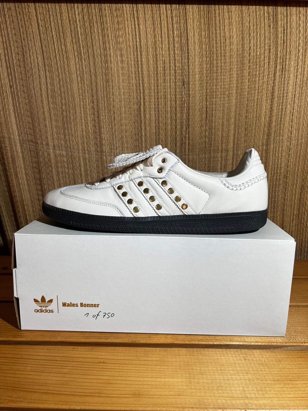 Adidas Samba Wales Bonner Studded Pack Cream White, Overige kleuren, Nieuw, Ophalen of Verzenden, Sneakers