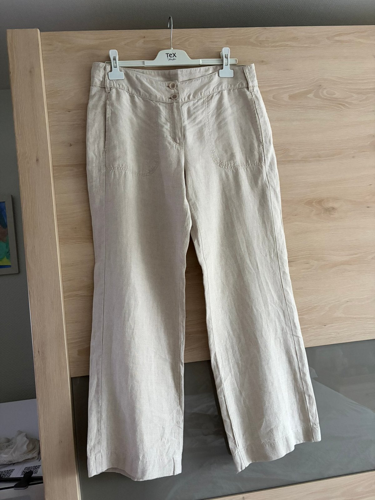 Caroline biss briek linnen, Kleding | Dames, Broeken en Pantalons, Ophalen of Verzenden, Zo goed als nieuw