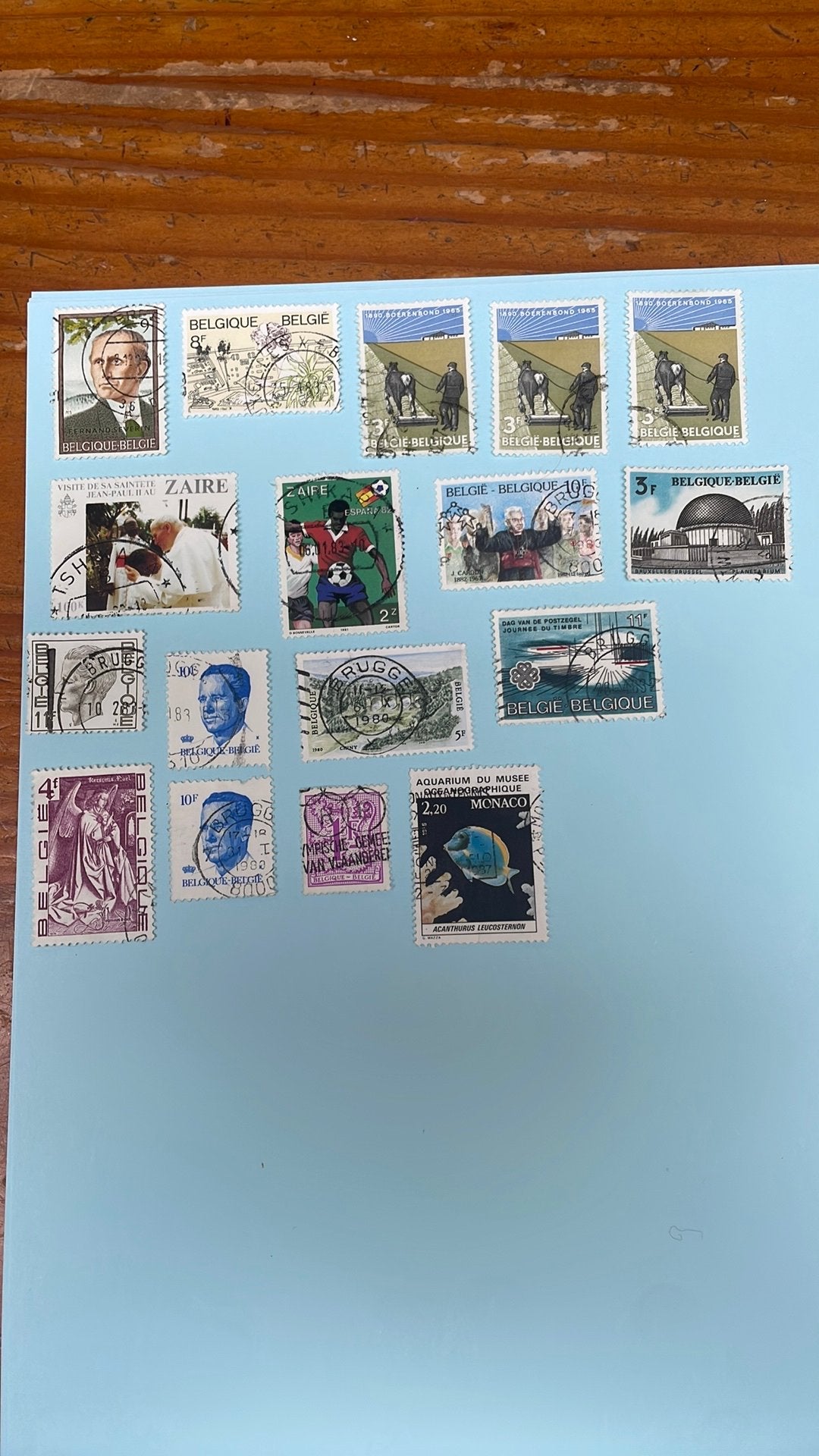 Afgestempelde postzegels + postfris, Postzegels en Munten, Ophalen of Verzenden