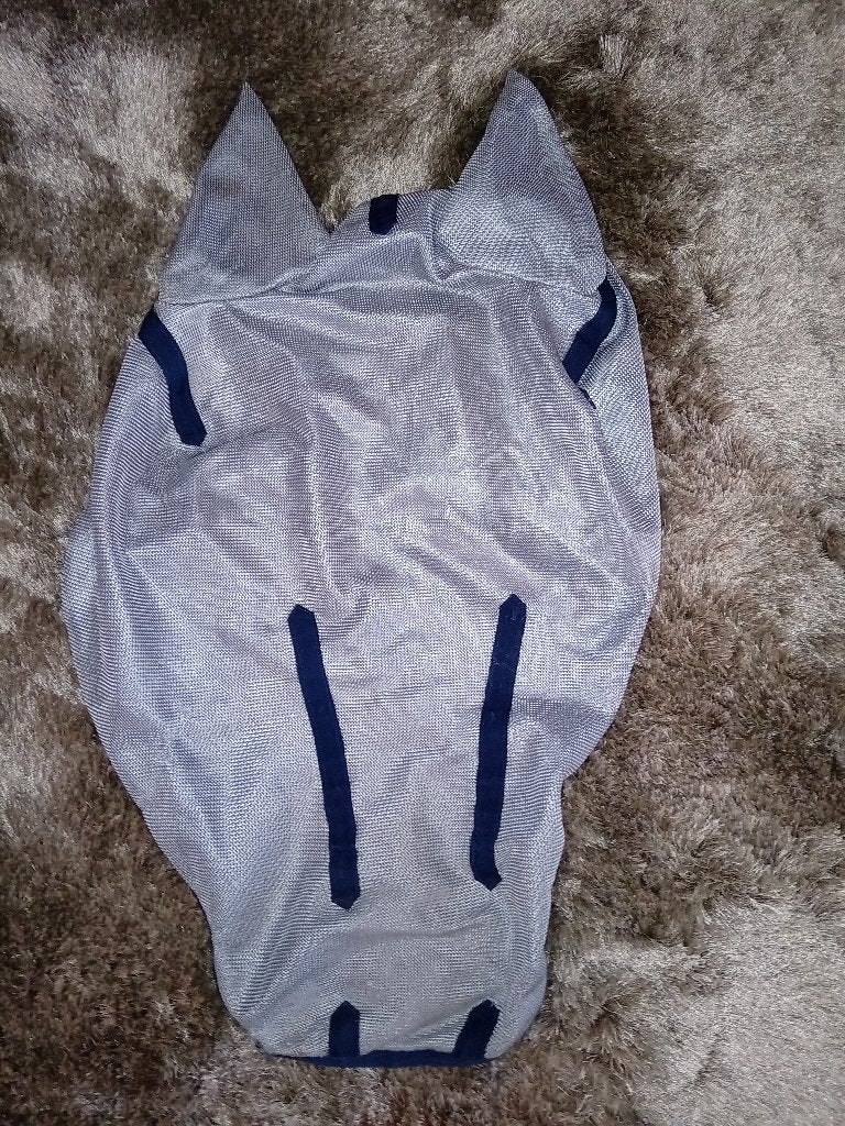 Vliegenmasker bucas, Gebruikt, Overige typen, Extra Full (XL), Blauw