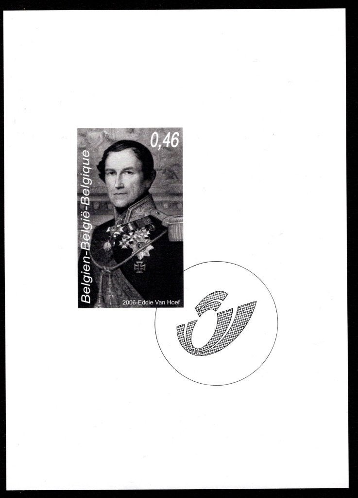 Zwart wit velletje 2006 - GCA11 175 jaar democratie 3492, Postzegels en Munten, Verzenden, Postfris, Postfris