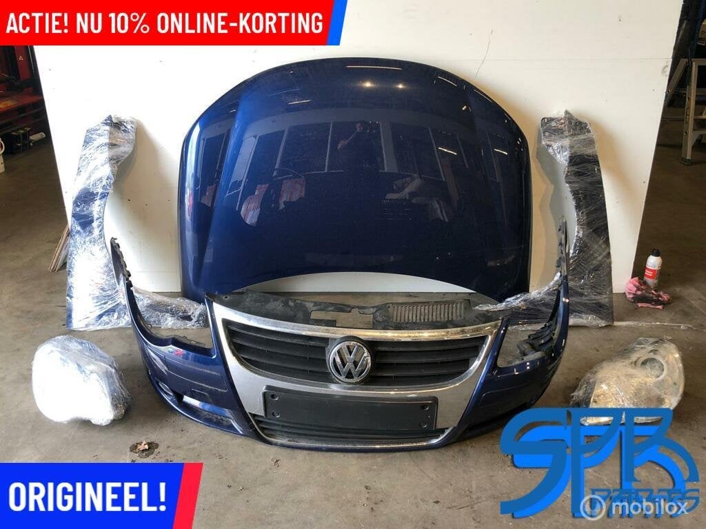 VW EOS Voorkop FRONT KOP SNUIT VOORBUMPER KOPLAMP SPROEIERS, Gebruikt, Volkswagen, Ophalen of Verzenden