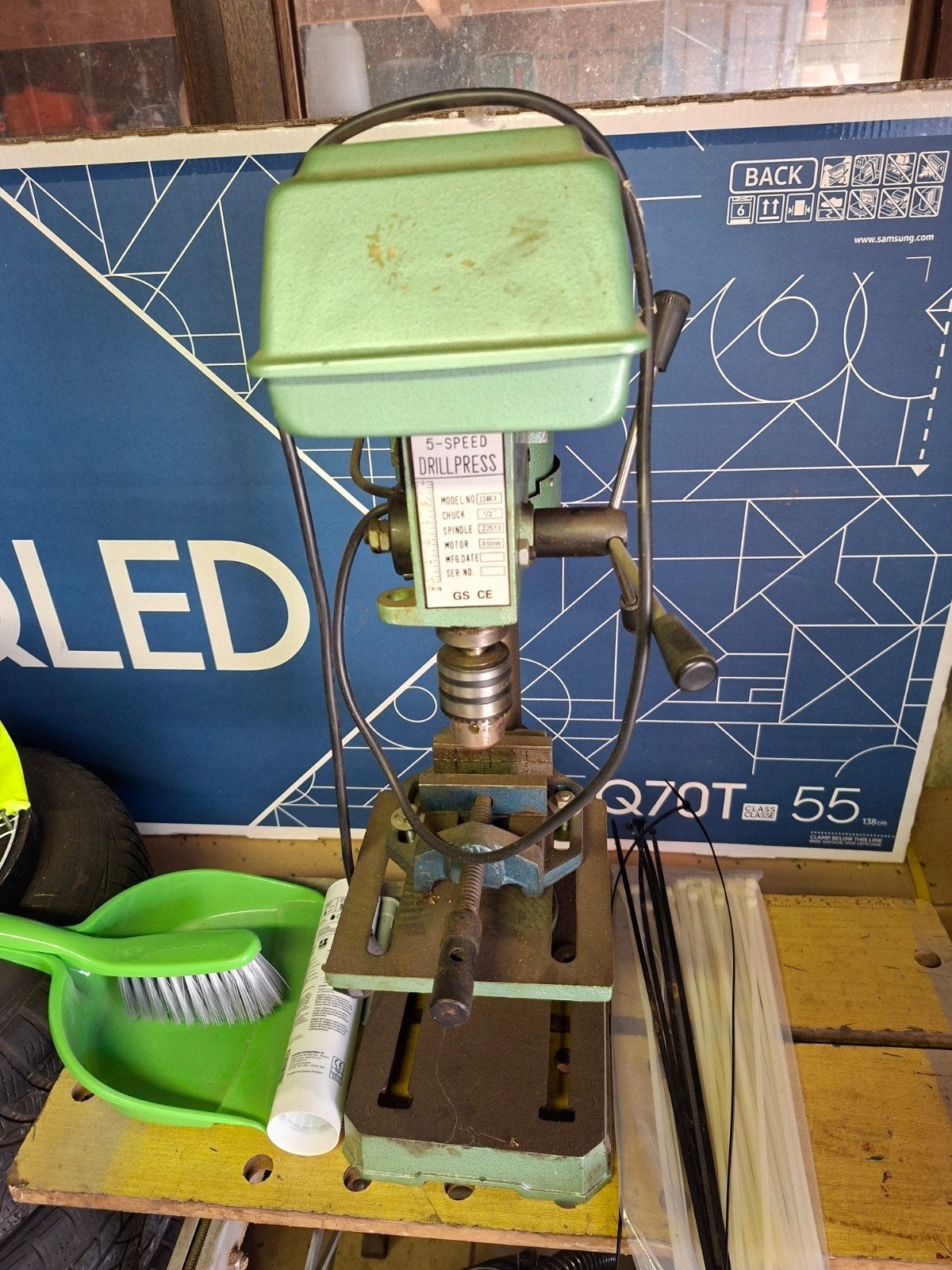 Kolomboormachine, Doe-het-zelf en Bouw, Gereedschap | Boormachines, Ophalen, Kolomboormachine
