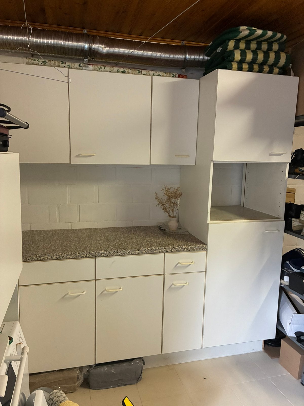 Gratis Oude keuken, Maison & Meubles, Enlèvement, Utilisé, Cuisine d'angle