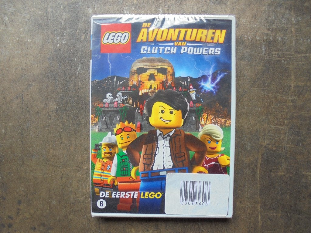 Lego DVD De Avonturen Van Clutch Powers (zie foto's), Europees, Gebruikt, Tekenfilm, Ophalen of Verzenden