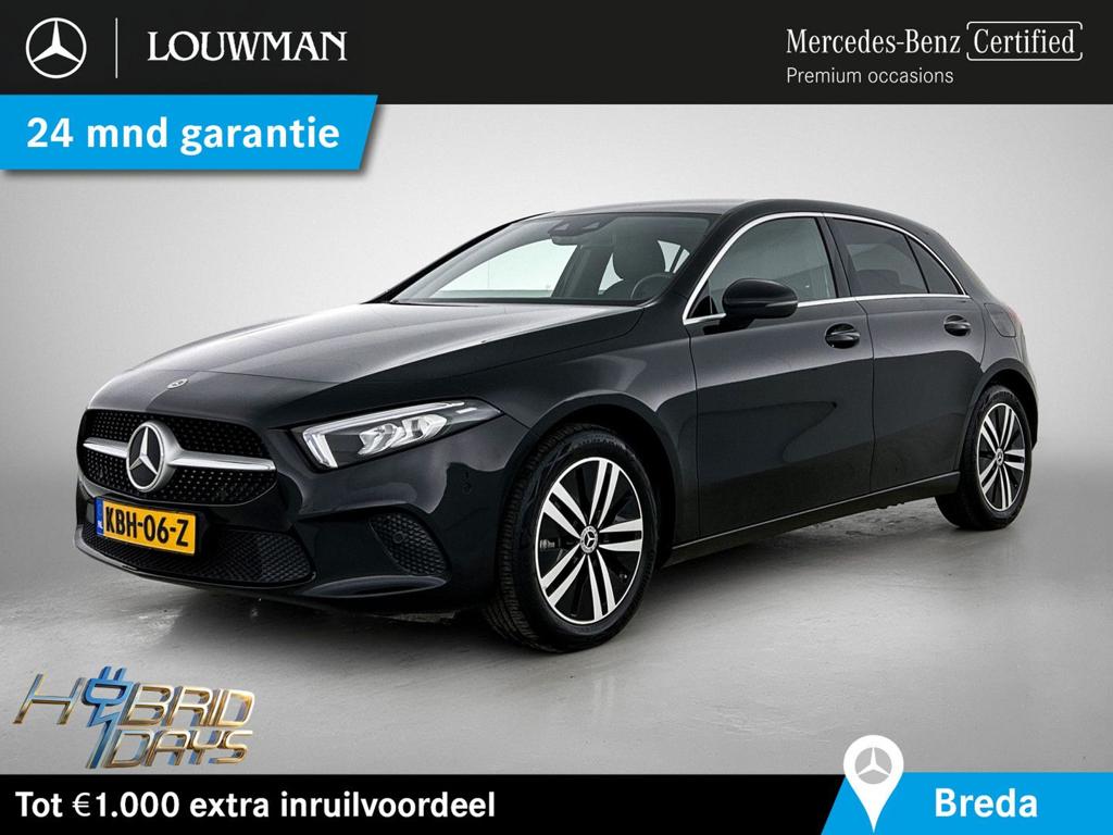 Mercedes-Benz A 250 e Plug-In Hybride | Parkeerpakket met ac, Auto's, Mercedes-Benz, Automaat, Zwart, Zwart, Berline