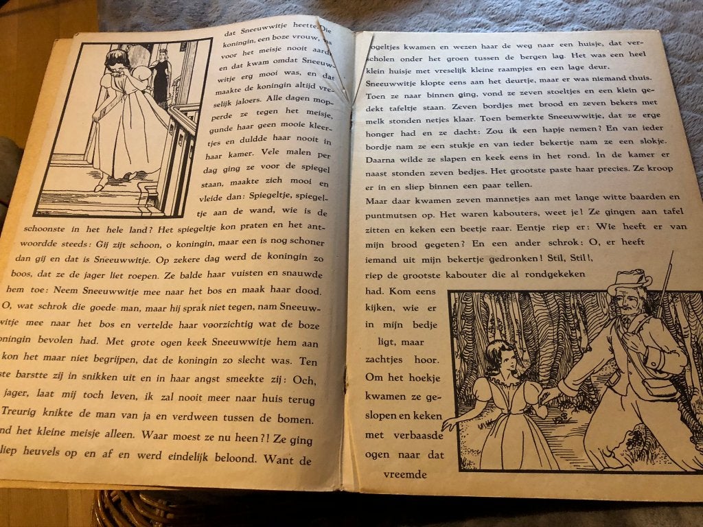 Sneeuwwitje - B. Van Balen 1948 zeldzame uitgave, Boeken, Ophalen of Verzenden, Gelezen, B. Van Balen