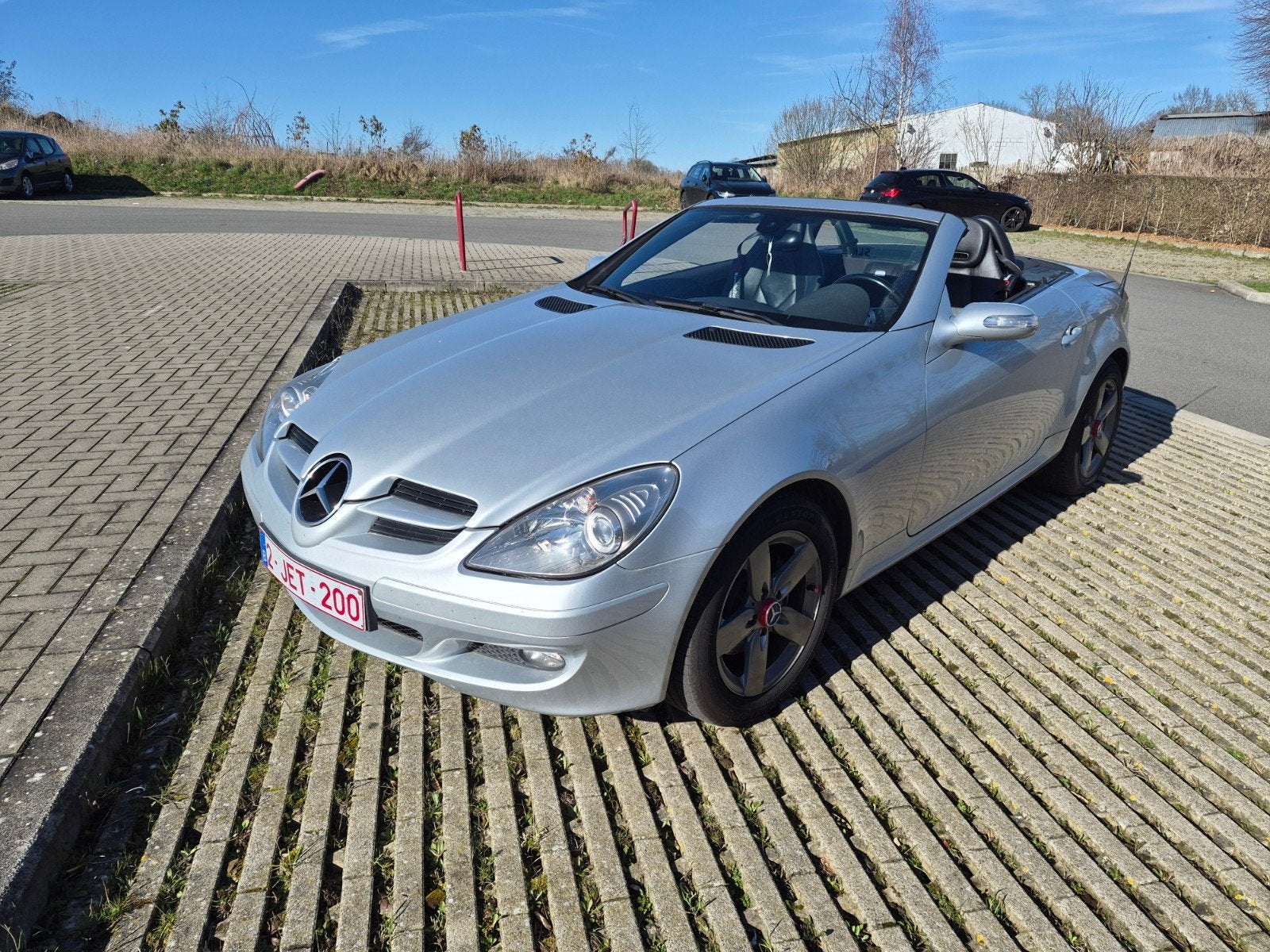 Mercedes SLK 200 automatische compressor, Automaat, Achterwielaandrijving, Zwart, 4 cilinders