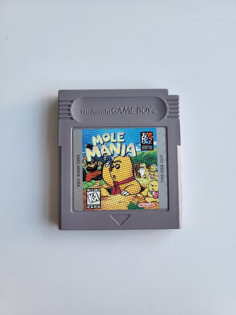 Nintendo gameboy mole mania, Ophalen, Gebruikt, Overige genres, 1 speler