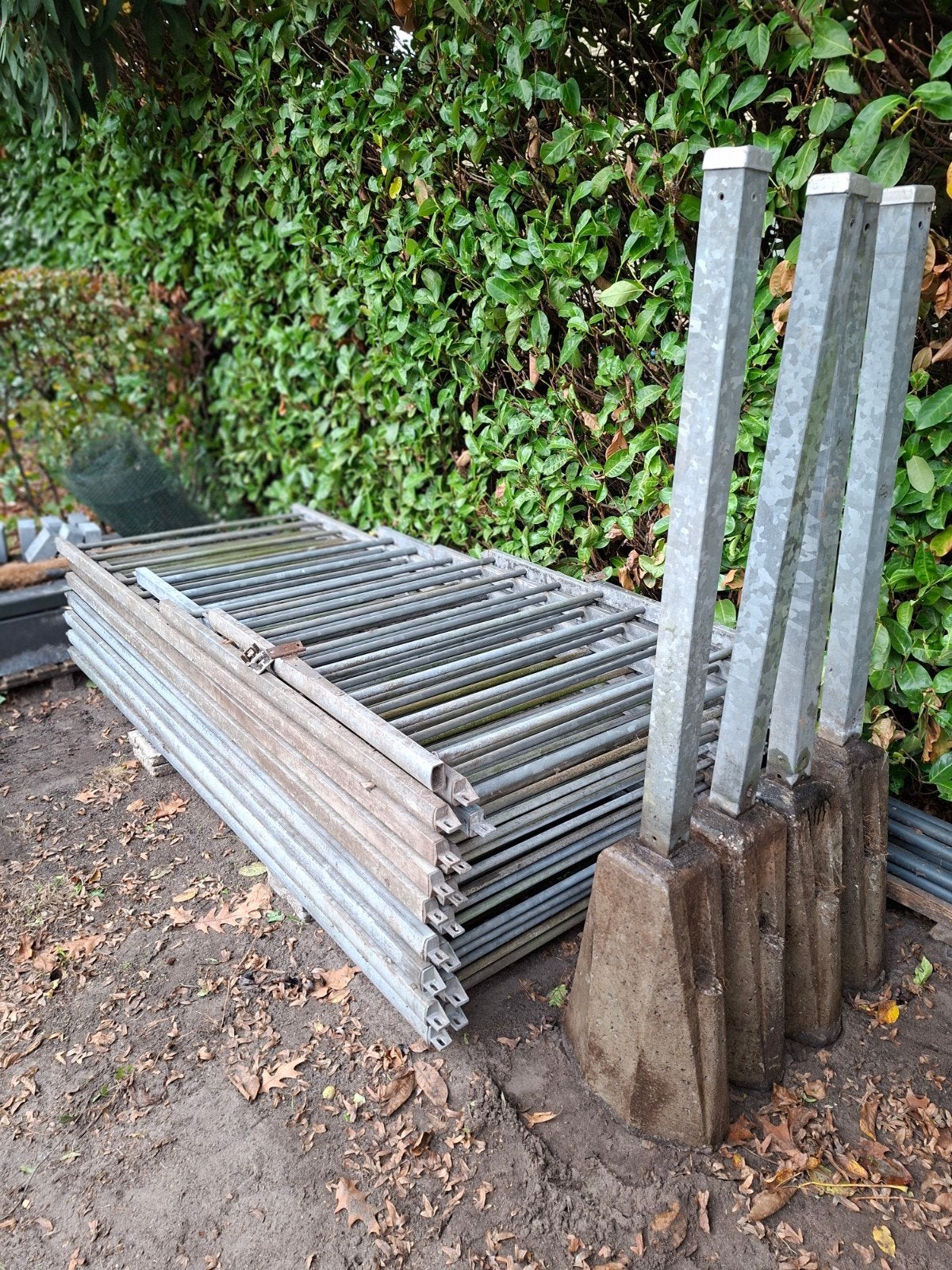Galva hekwerk., Ophalen, Gebruikt, IJzer
