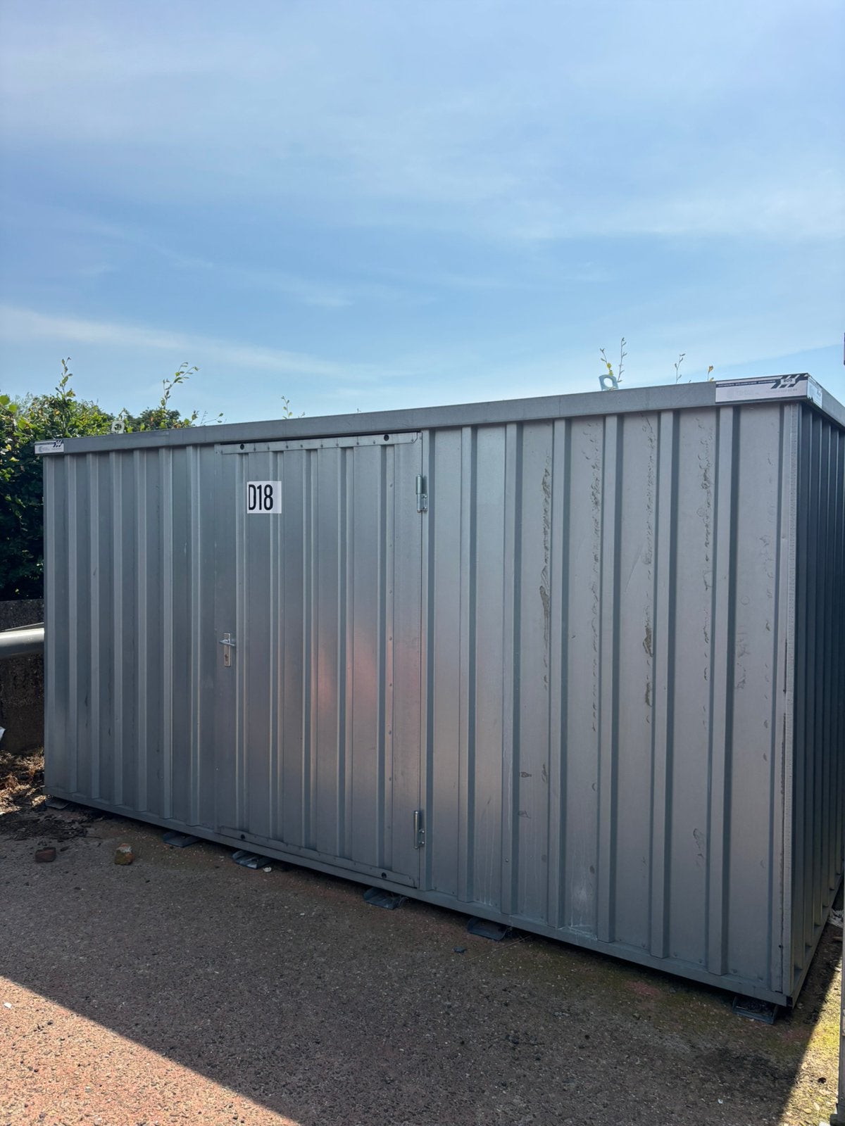 Opslagruimte te huur 4x2m (Brecht), Ophalen