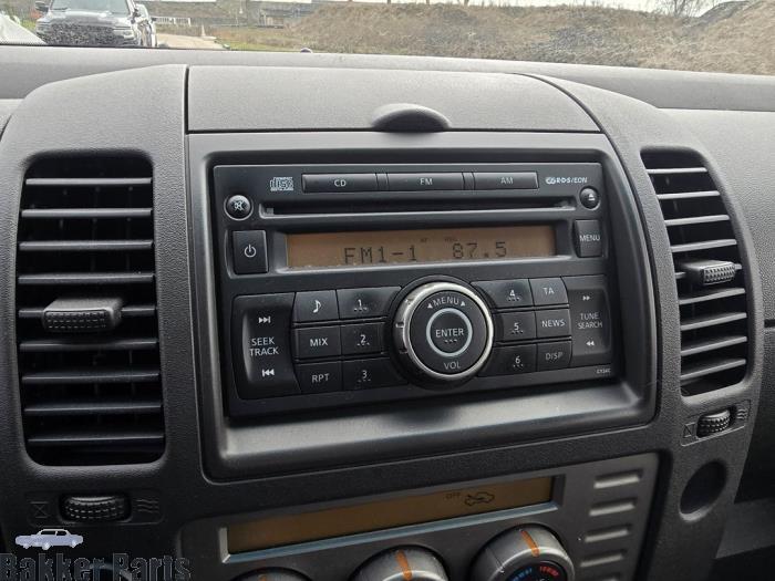 Radio CD Speler van een Nissan Navara, Gebruikt, -, -, -