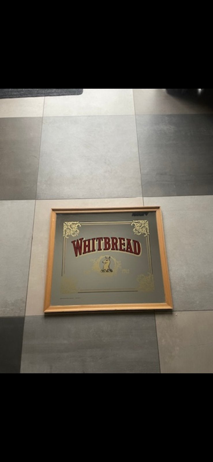 Miroir Whitbread, Collections, Marques de bière, Enlèvement, Utilisé