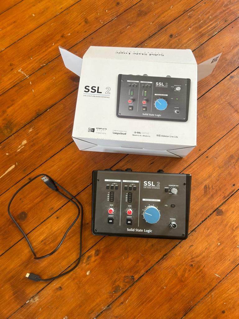 SSL 2 audio interface, Muziek en Instrumenten, Midi-apparatuur, Ophalen of Verzenden
