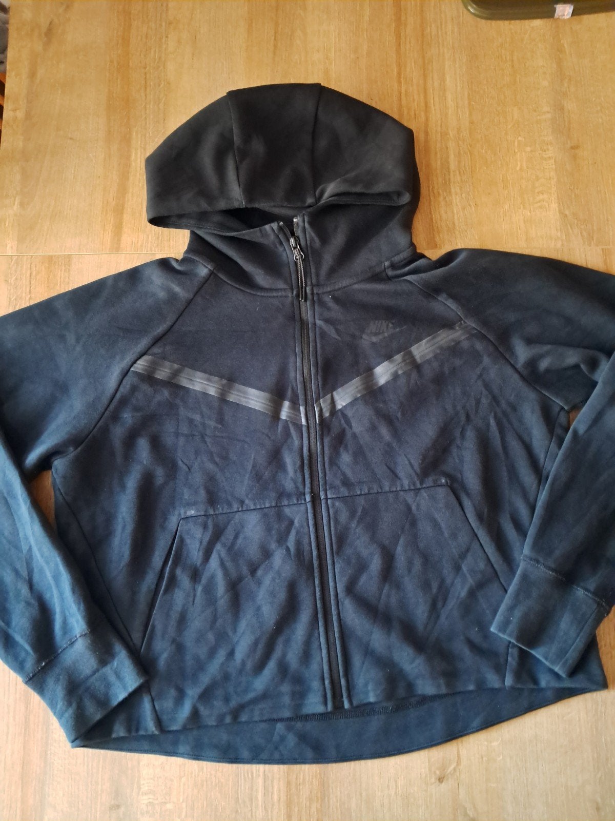 Nike Tech Fleece Hoodie Zwart Maat M, Ophalen, Zwart
