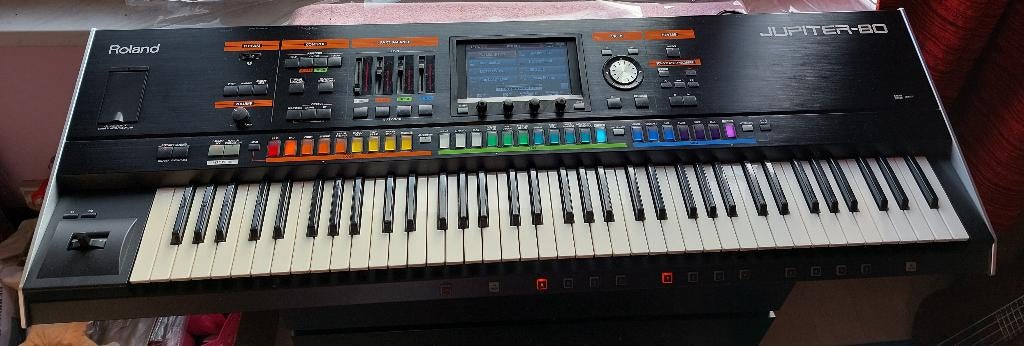 Roland Jupiter 80, Roland, Avec pied, Enlèvement, Utilisé