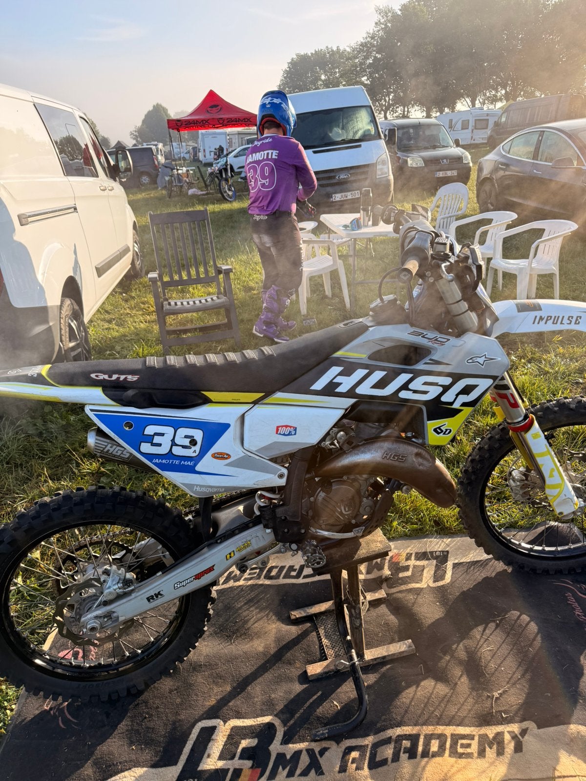 Husqvarna tc 125 de 2024 avec 54 h, Vélos & Vélomoteurs, Enlèvement ou Envoi, Comme neuf