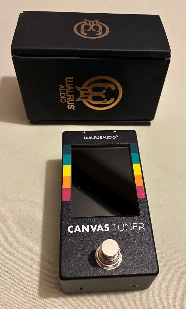 Vends Walrus Audio Canvas Tuner comme neuf, Musique & Instruments, Effets, Enlèvement ou Envoi, Comme neuf, Autres types