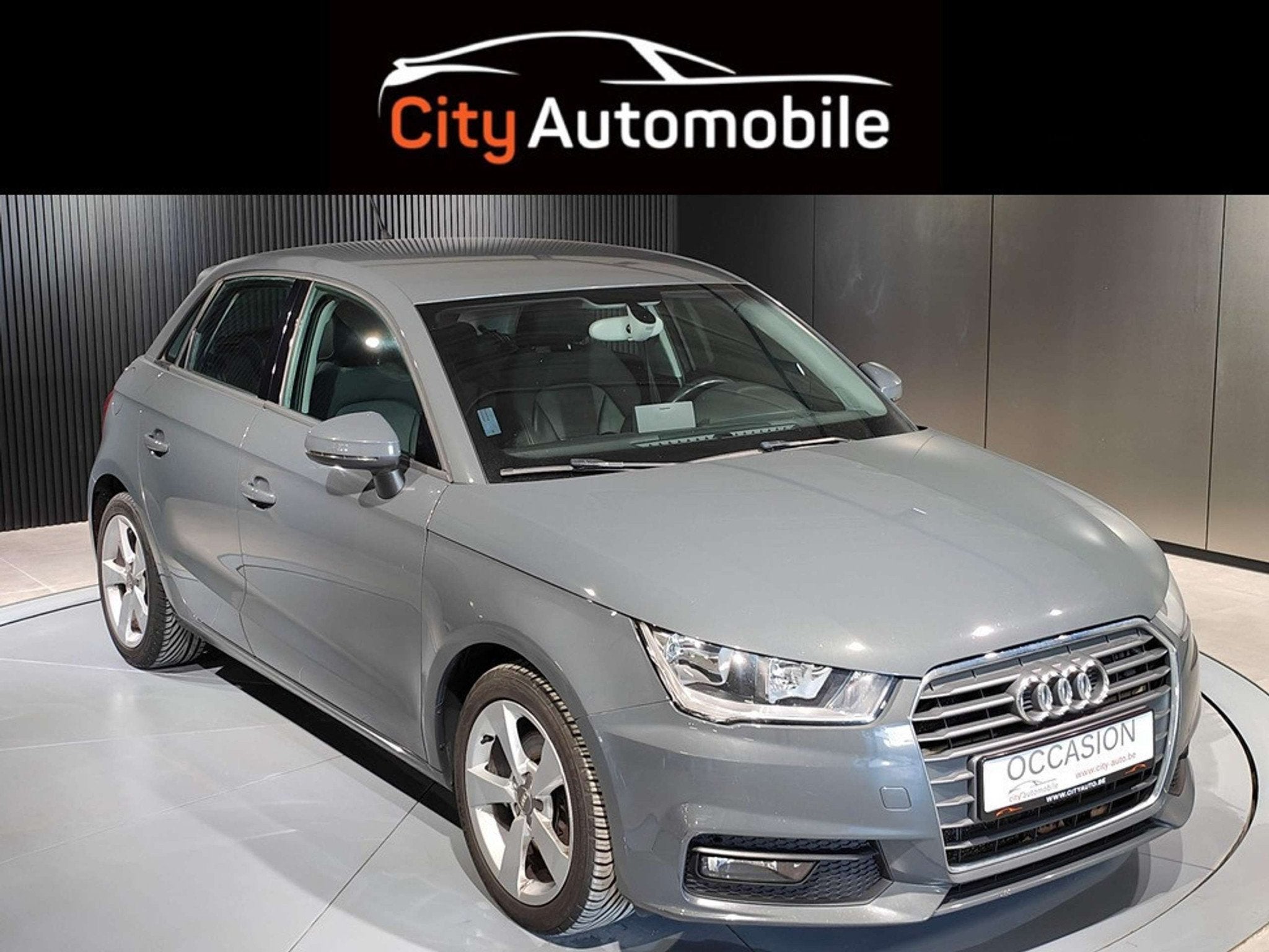 Audi A1 1.6 TDI SPORTBACK GPS BLUETOOTH CLIM AUTO APS AR, Autos, Audi, Argent ou Gris, Achat, A1, Noir
