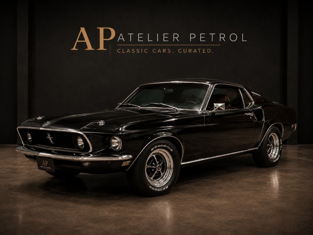 Ford Mustang Fastback - matching numbers, Automaat, Achterwielaandrijving, Sound system, Zwart