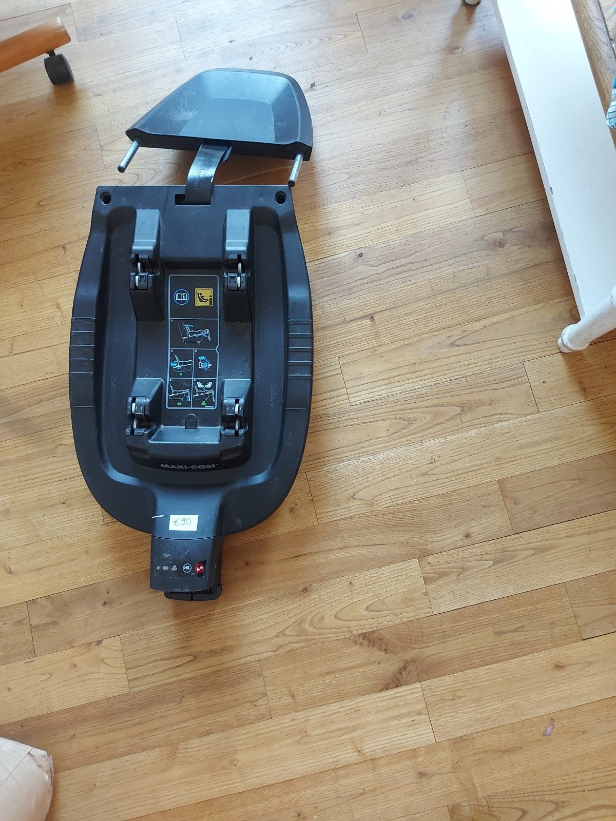 Isofix maxi-cosi familyfix3., Enlèvement