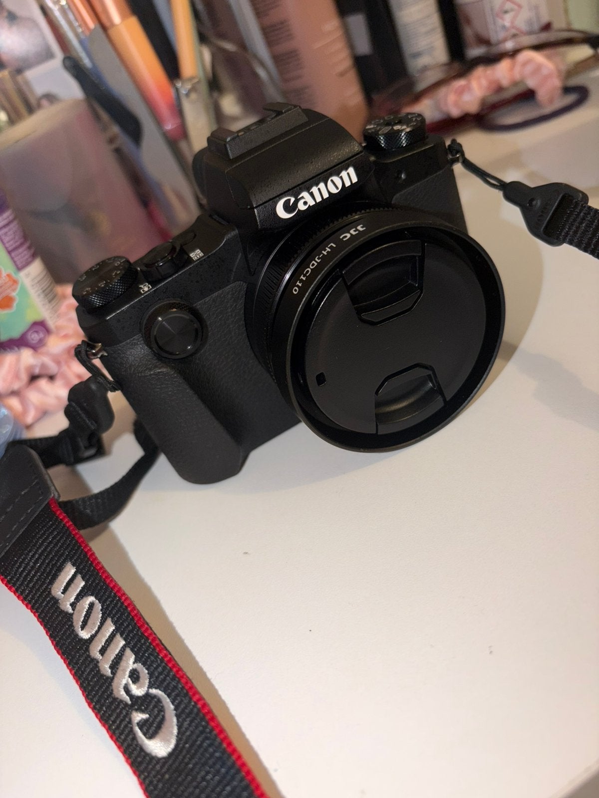 Canon G1X Mark III (Capteur APS-C) + 3 Batteries, TV, Hi-fi & Vidéo, Canon, Chargeur, Comme neuf, Enlèvement