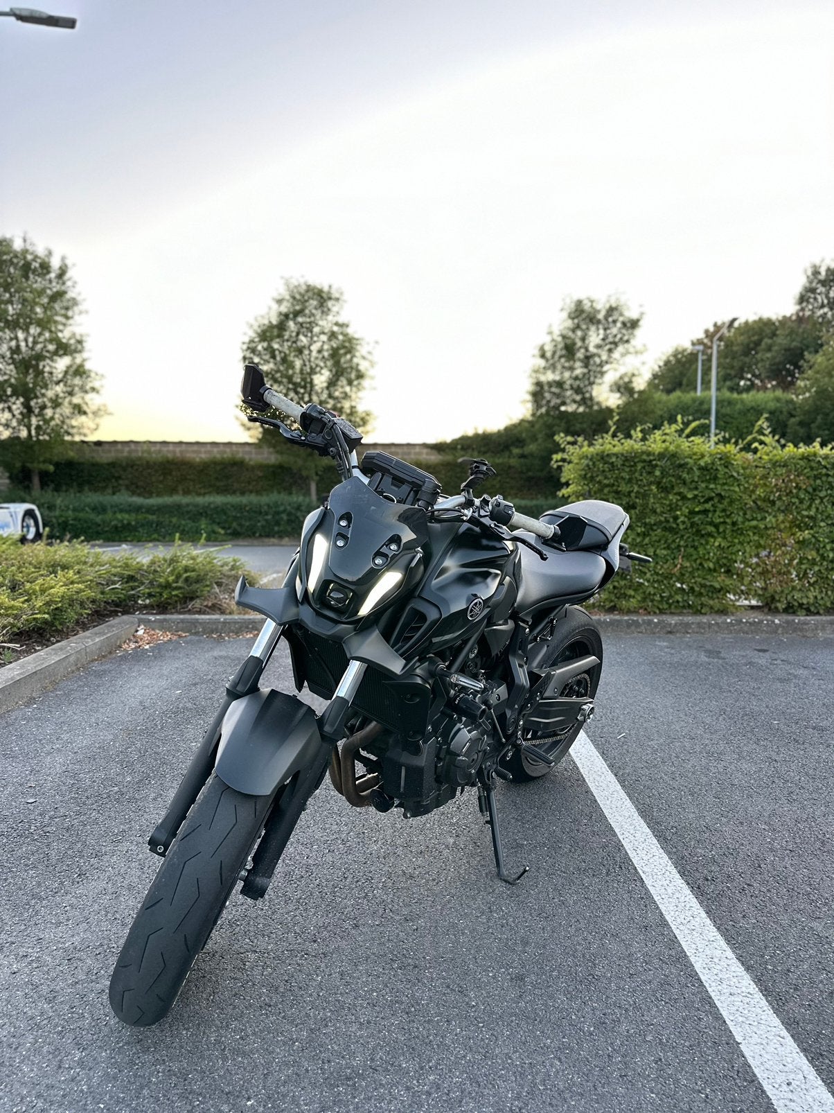 Yamaha MT-07 pleine puissance Akrapovic, Occasion, Permis Moto A2 minimum, 700 cm³, 12 à 35 kW