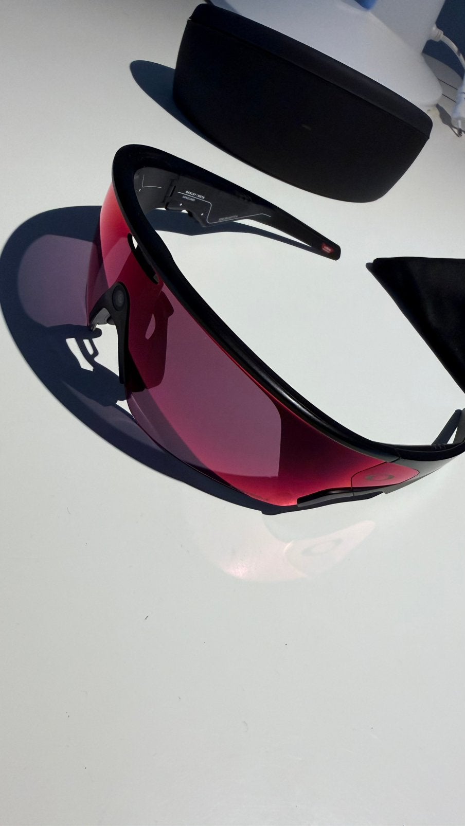 Oakley meta vanguard prizm road, Vélos & Vélomoteurs, Enlèvement, Comme neuf