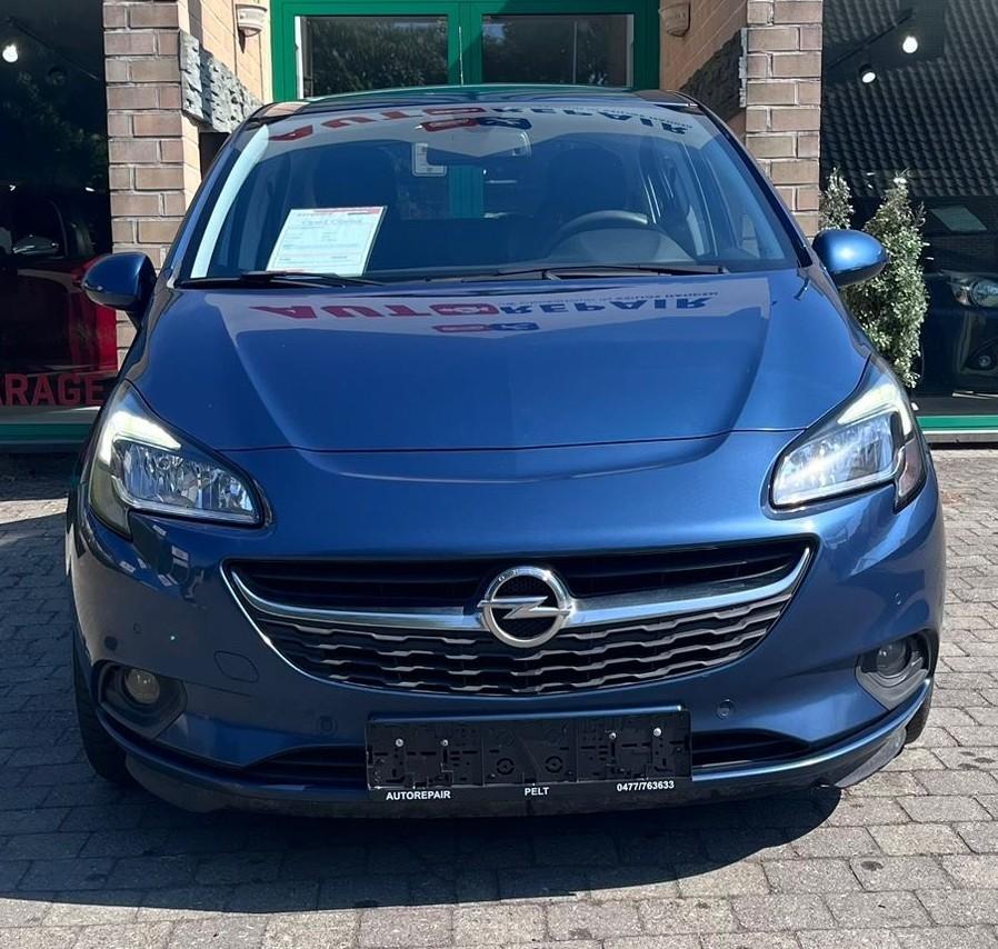 Opel Corsa * 1J GARANTIE * GEKEURD * LEZ OK * TOPSTAAT, Euro 6, Blauw, Bedrijf, 5 deurs