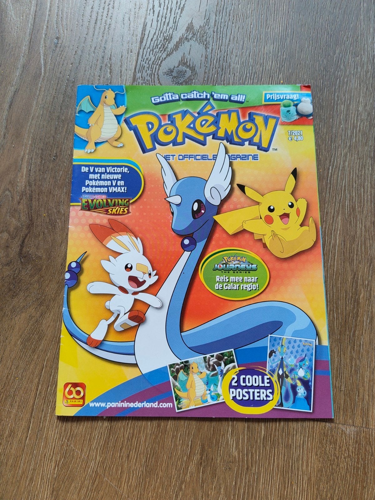 pokémon officiele magazine Julie 2021 zonder speelgoedje, Hobby & Loisirs créatifs, Jeux de société | Jeux de cartes, 1 ou 2 joueurs