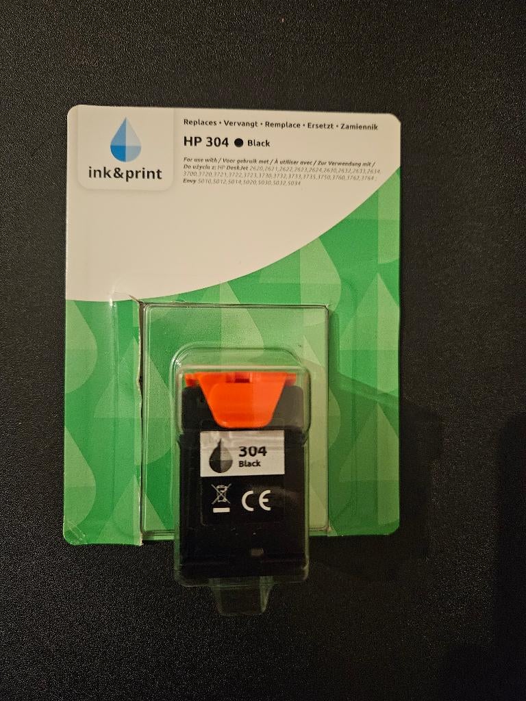 HP 304 ink black, Ophalen