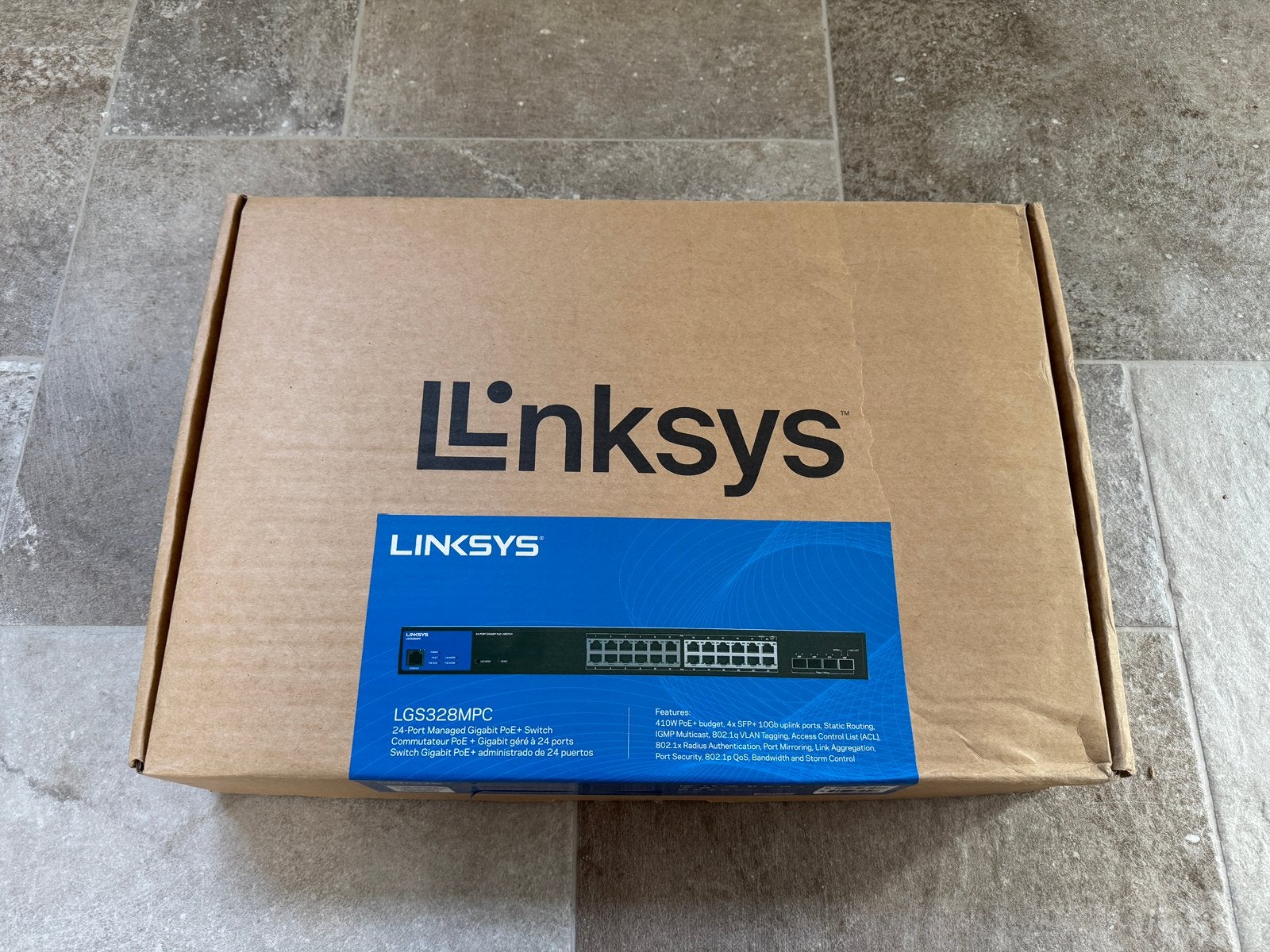 Linksys LGS328MPC, Computers en Software, Netwerk switches, Nieuw, Ophalen