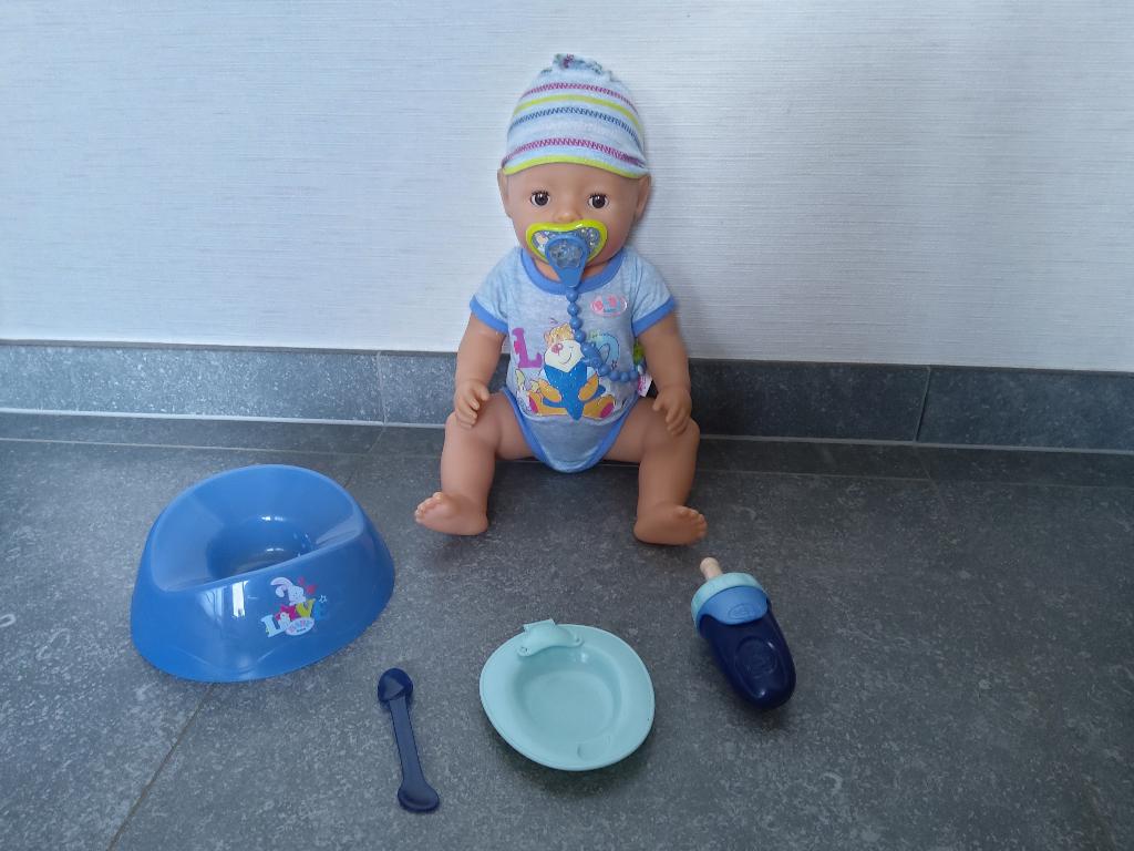 Baby Born pop jongen, Kinderen en Baby's, Ophalen, Gebruikt, Babypop