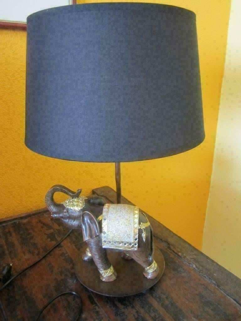 LAMPE DE TABLE ELEPHANT NEUVE 45 CM DE HAUT, Enlèvement, Neuf