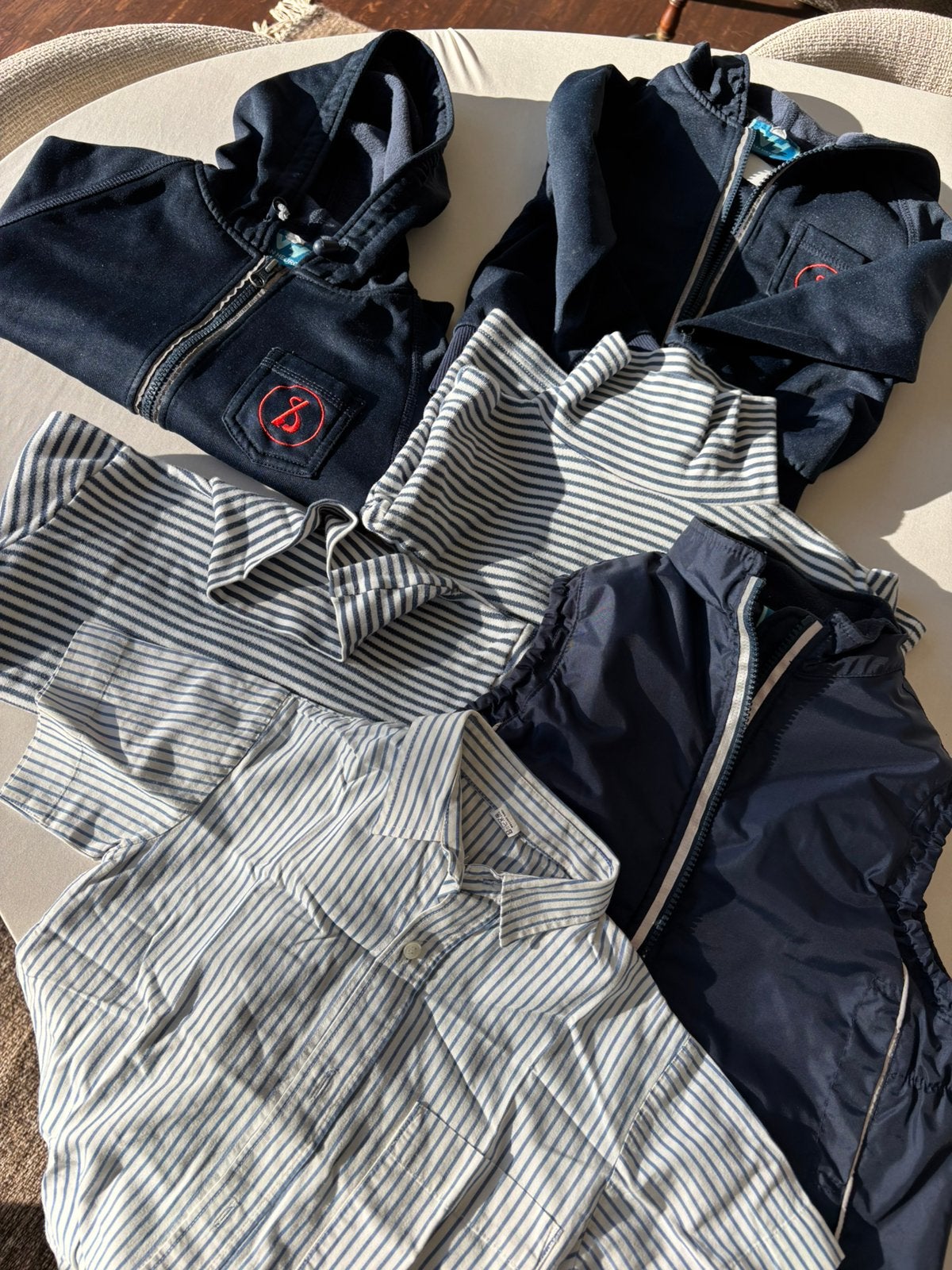 Pakket uniform Sint Ludgardis - Van Heurck, Kinderen en Baby's, Ophalen of Verzenden, Zo goed als nieuw, Maat 98