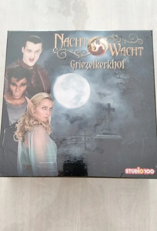 Nachtwacht Griezelkerkhof / Gezelschapsspel / speelgoed, Drie of vier spelers, Ophalen of Verzenden, Nieuw, Studio 100