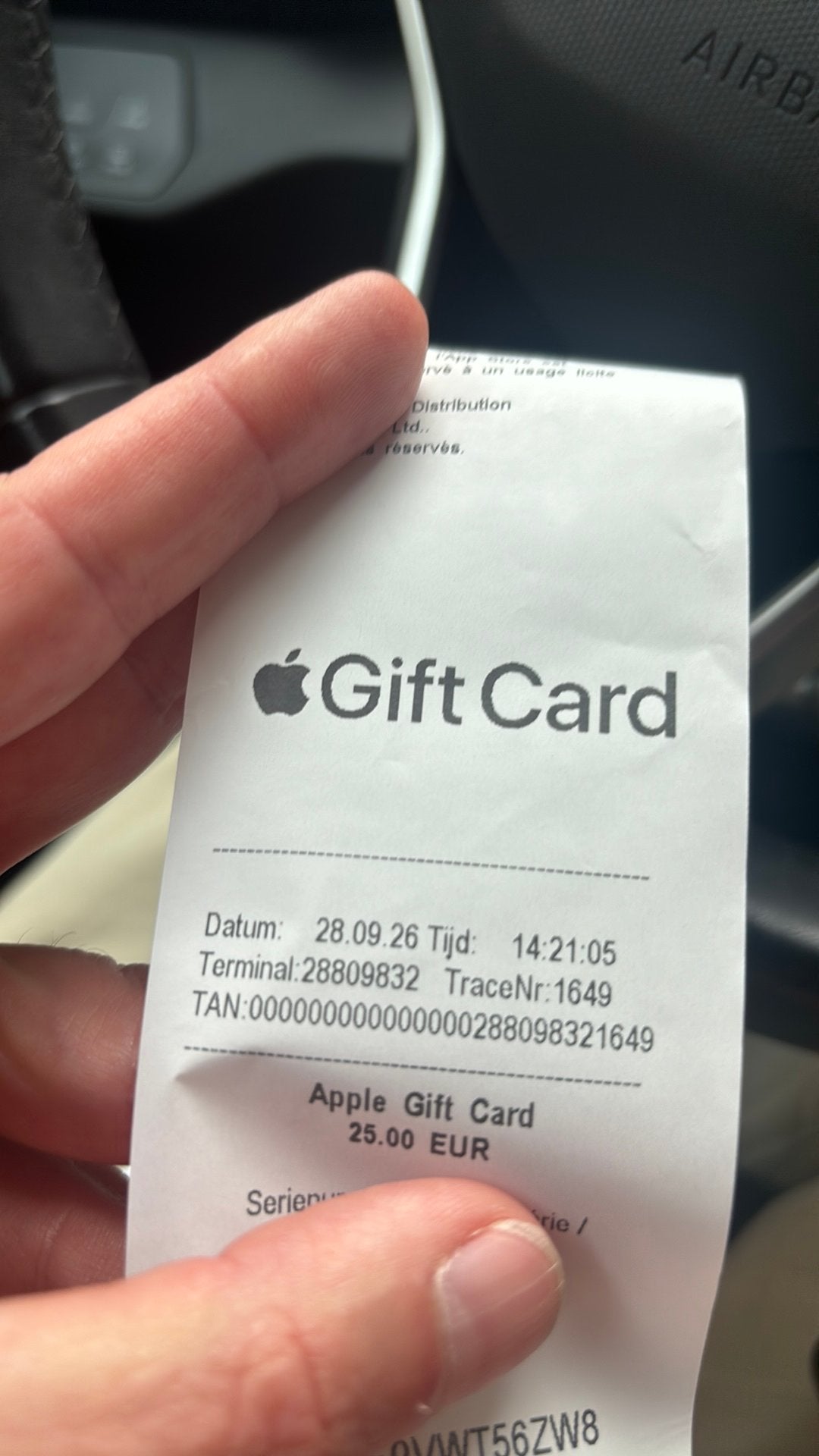 Carte-cadeau Apple, Tickets & Billets