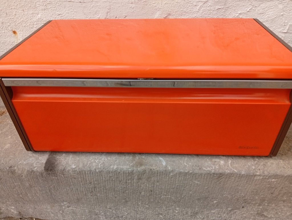 Vintage 70s - Boîte à pain Brabantia + Pots Côte d’Or, Enlèvement ou Envoi
