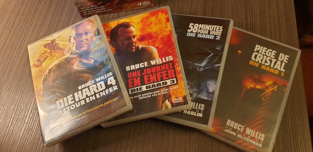 Coffret 4 DVD : Die hard - Anthologie, Cd's en Dvd's, Ophalen of Verzenden, Actie