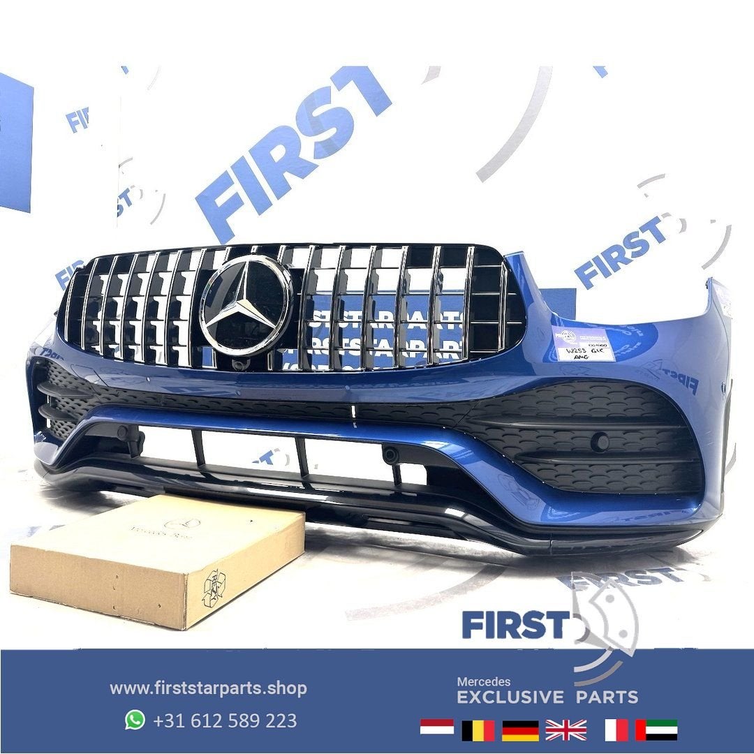 X253 C253 GLC BUMPER GLC43 AMG A2538855904 FACELIFT VOORBUMP, Utilisé, -, Avant, -