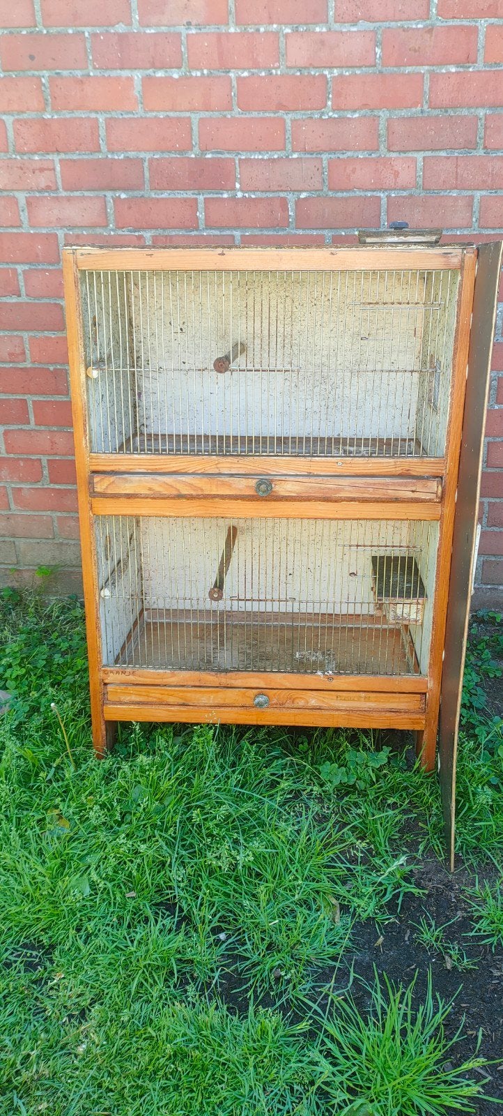 huis voor kanaries, Enlèvement, Bois