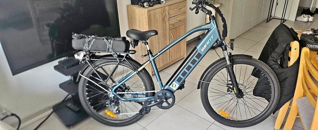 Elektrische fiets, Fietsen en Brommers, Ophalen, Zo goed als nieuw, Giant