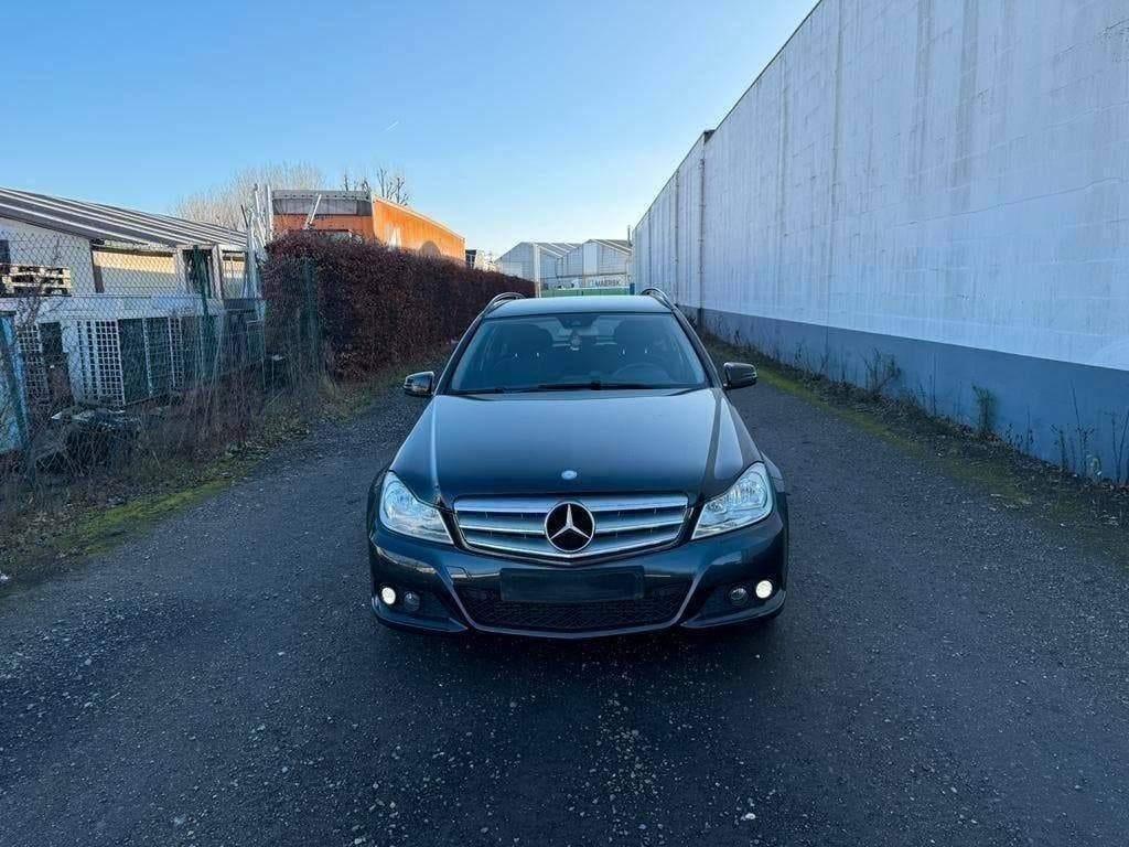 MERCEDES C180 CDI / BLEU / EURO 5 / HANDELAAR / EXPORT, Auto's, Mercedes-Benz, Euro 5, Zwart, 4 cilinders, Bedrijf