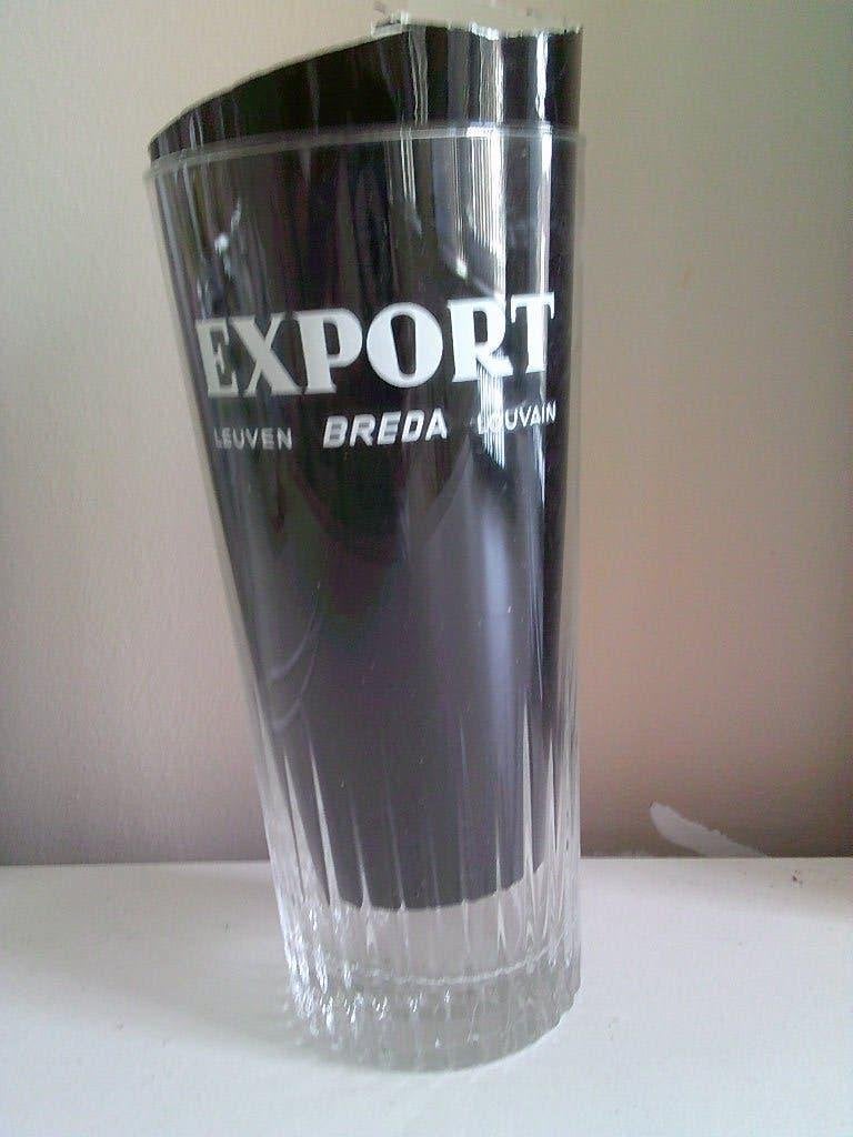Bierglas brouwerij Breda uit Leuven ., Ophalen of Verzenden