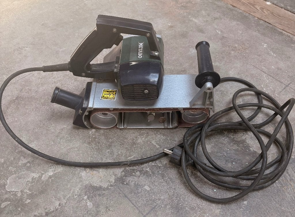 Schuurband machine, Ophalen, Zo goed als nieuw