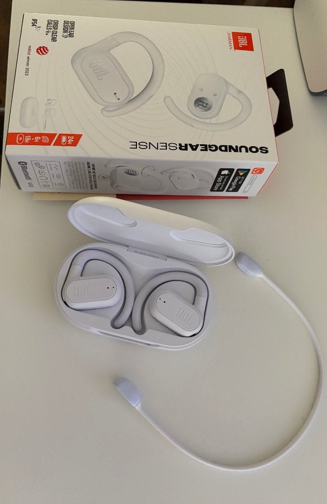 JBL Soundgear Sense (On ear) - Wit, Audio, Tv en Foto, Hoofdtelefoons, JBL, On-ear, Ophalen of Verzenden, Zo goed als nieuw
