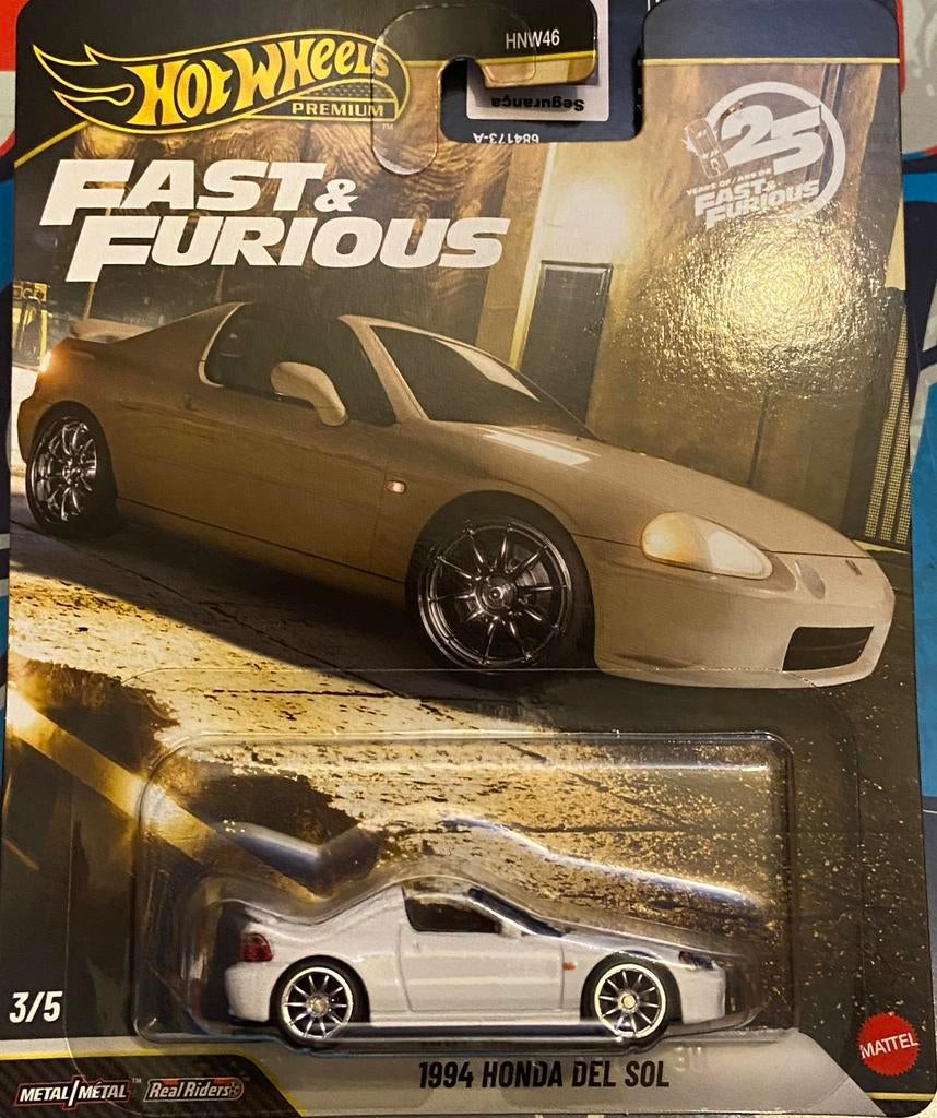 Hotwheels Honda Del Sol, Ophalen, Zo goed als nieuw