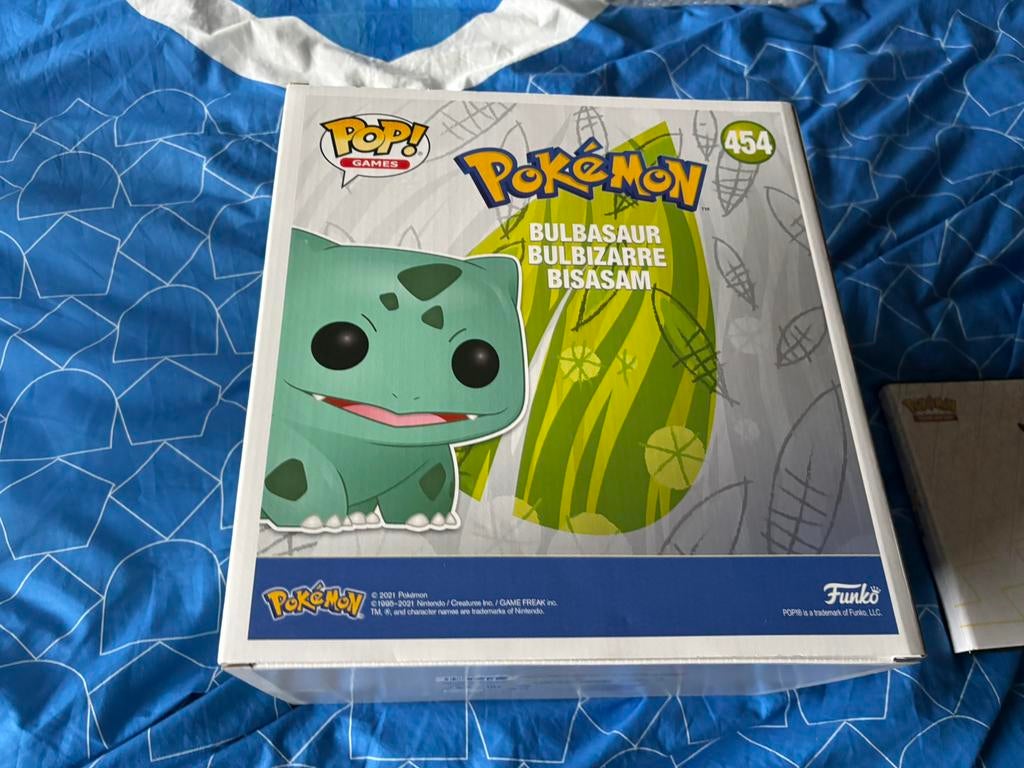 Bulbasaur 25 jarige mega funko pop mint conditie, Ophalen of Verzenden, Nieuw
